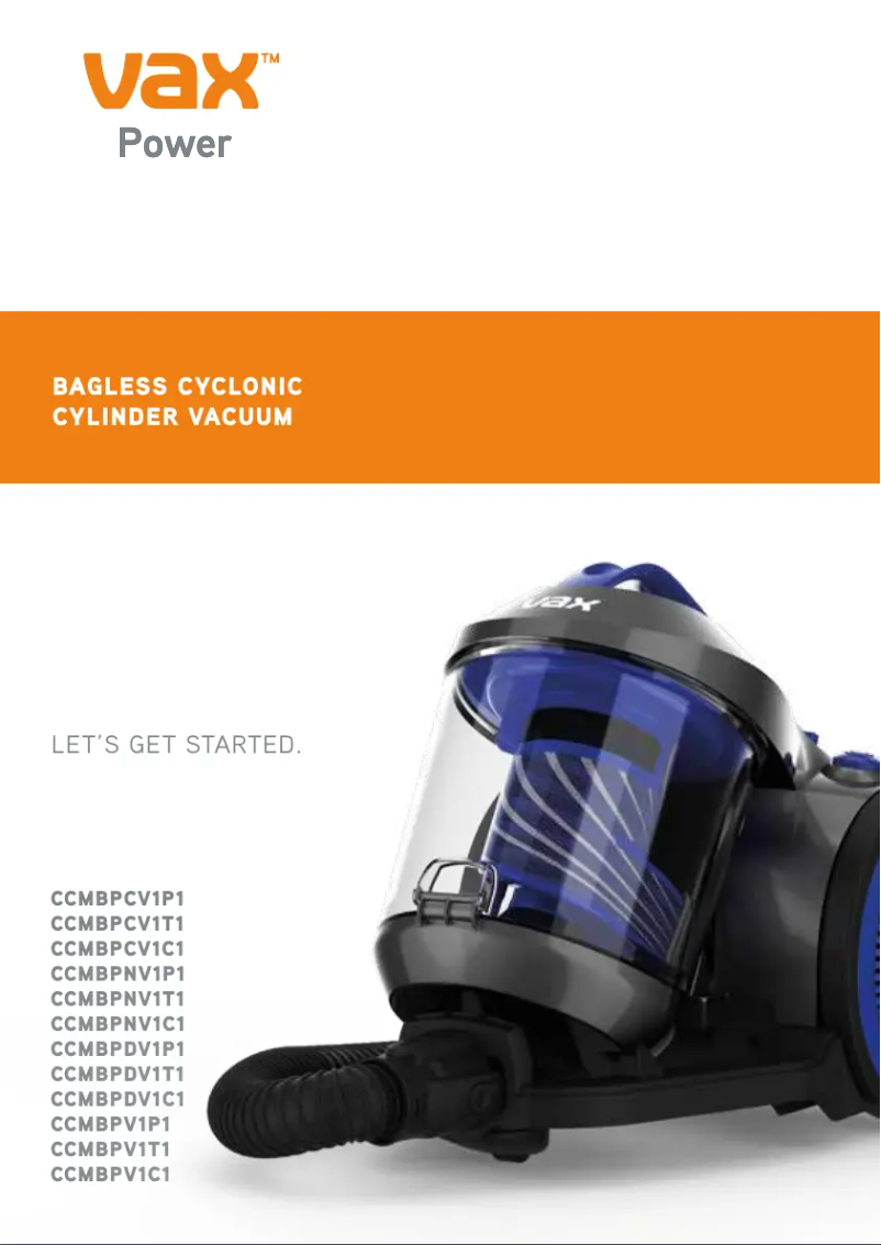 Imagen de la primera página del manual del dispositivo Power CCMBPCV1C1