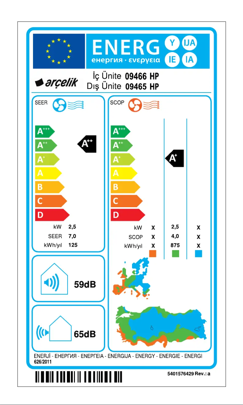 Imagen de la primera página del manual del dispositivo 09465 HP