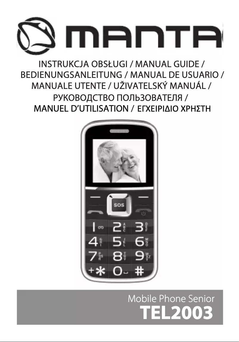 Imagen de la primera página del manual del dispositivo TEL2003