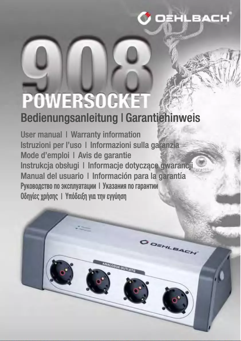 Imagen de la primera página del manual del dispositivo Powersocket 908