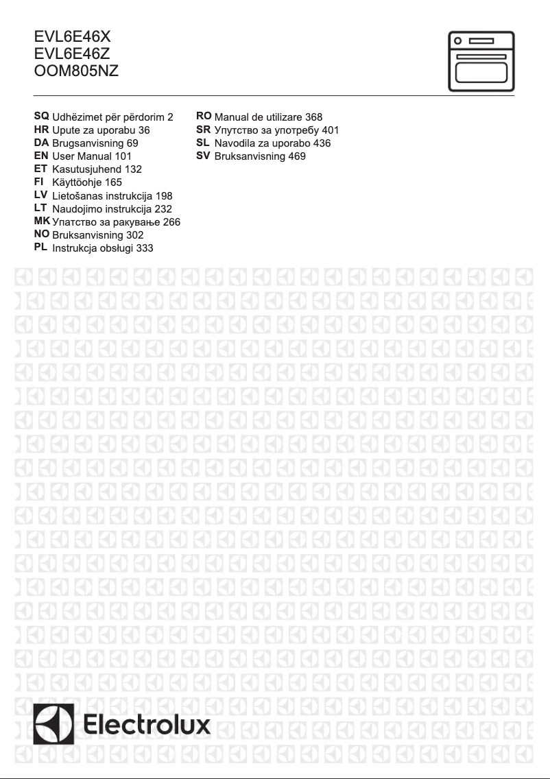 Imagen de la primera página del manual del dispositivo EVL6E46X