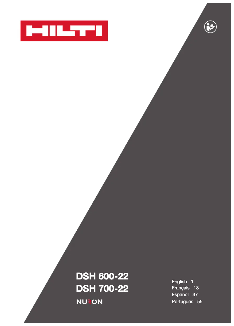 Imagen de la primera página del manual del dispositivo DSH 700-22