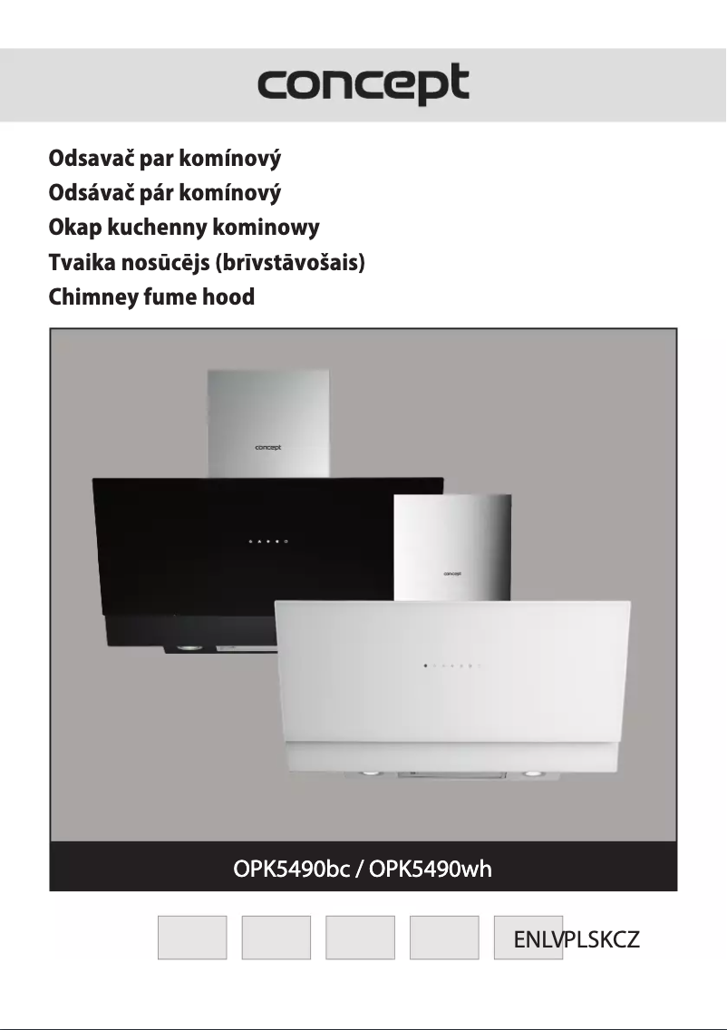 Página 1 del manual Manual de usuario Concept OPK5490BC