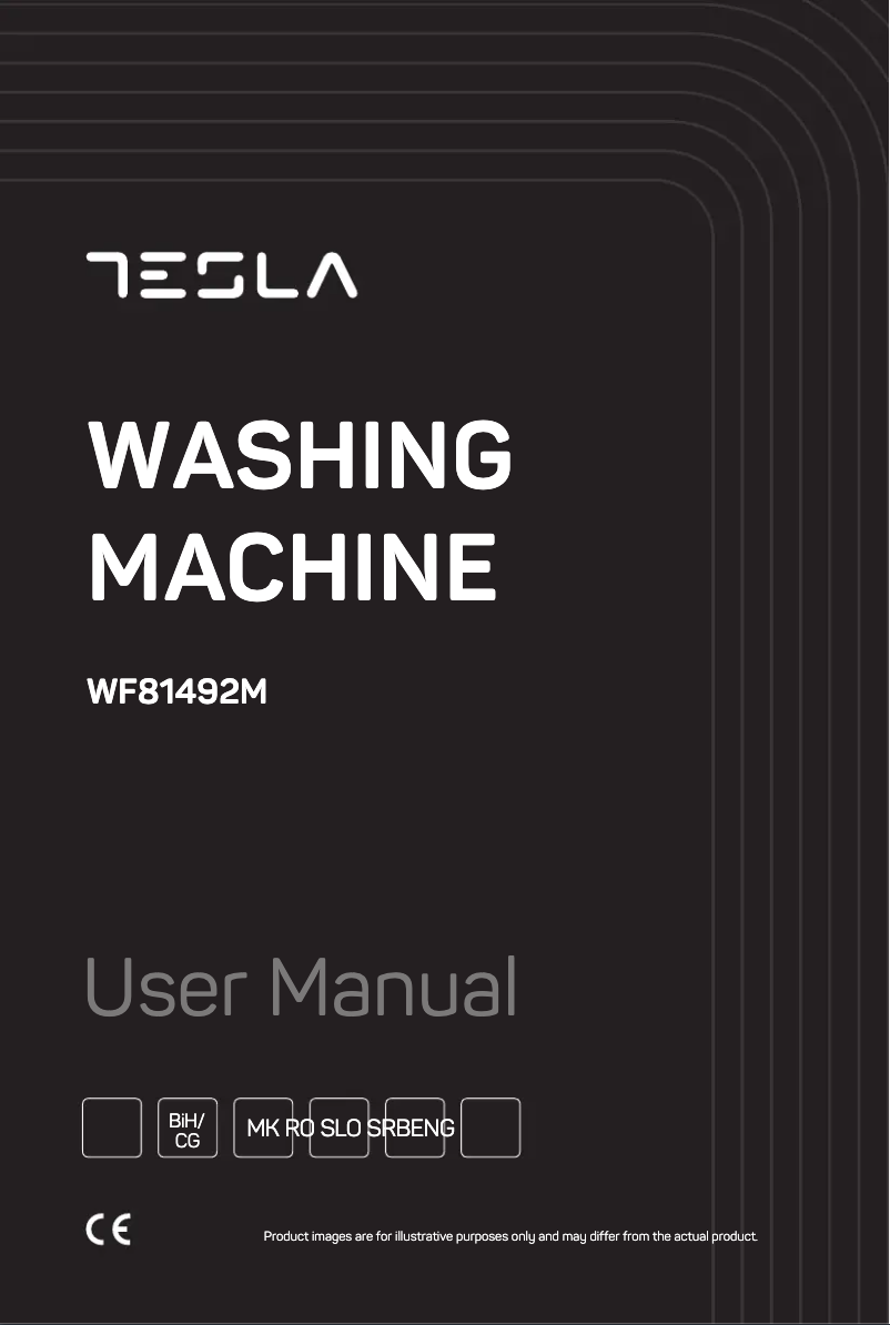 Página 1 del manual Manual de usuario Tesla WF81492M
