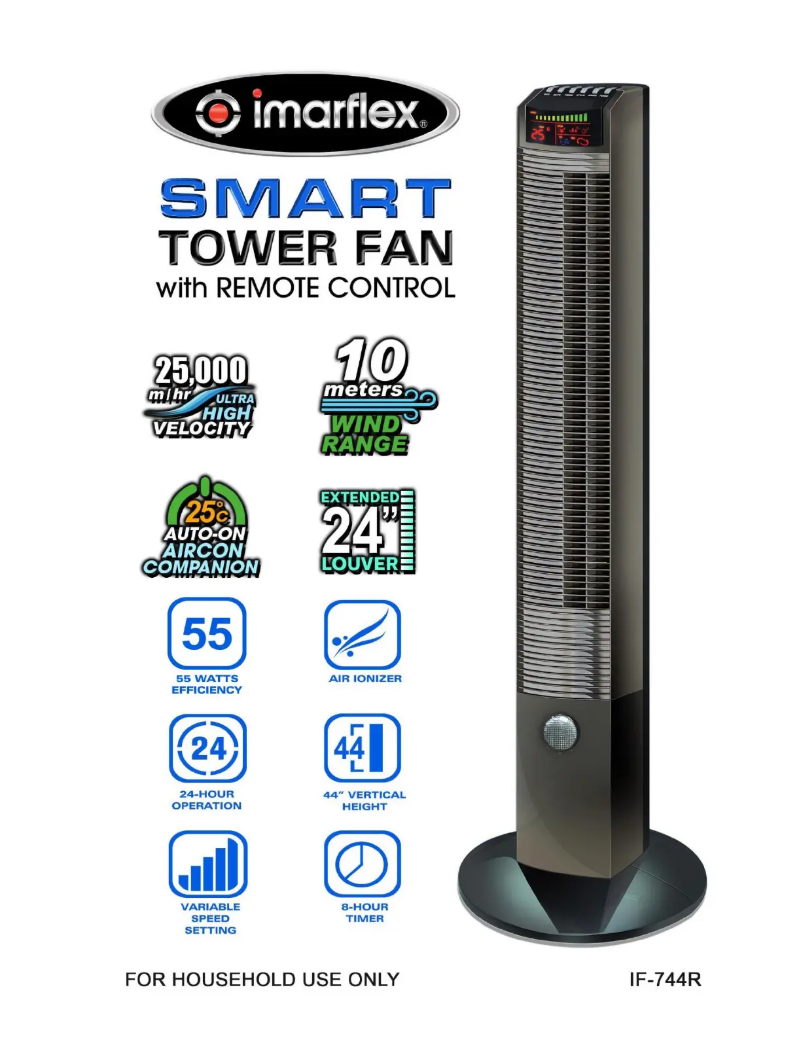 Imagen de la primera página del manual del dispositivo IF-744R