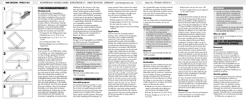 Imagen de la primera página del manual del dispositivo IAN 282340