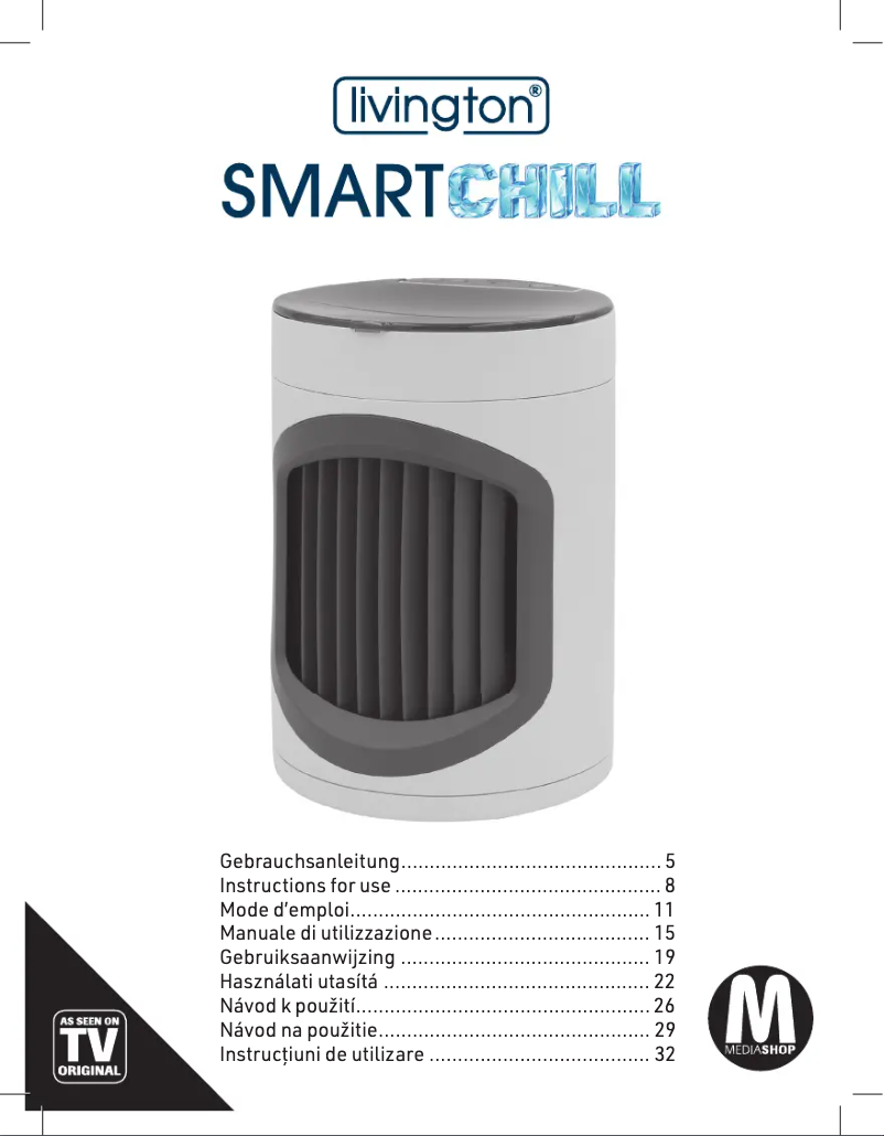 Página 1 del manual Manual de usuario Livington SmartChill