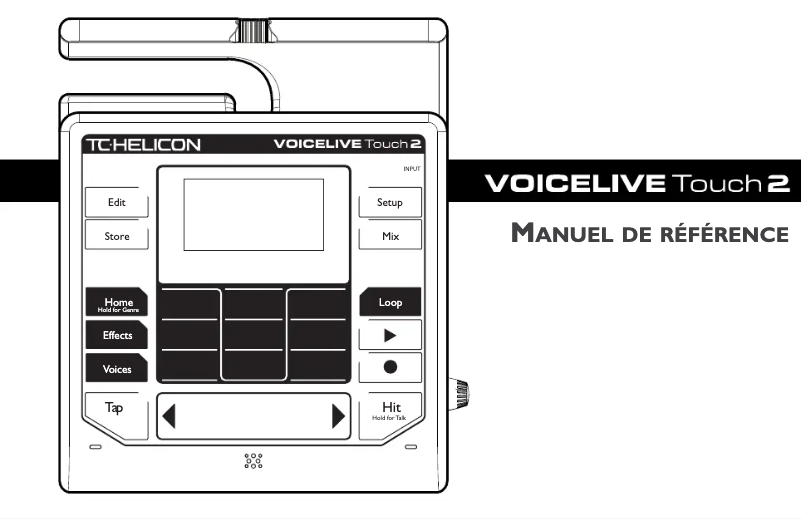 Página nº 1 - Manual de usuario TC Helicon Voicelive Touch 2