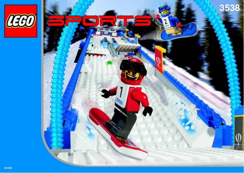 Página 1 del manual Manual de usuario Lego Snowboard Boarder Cross Race