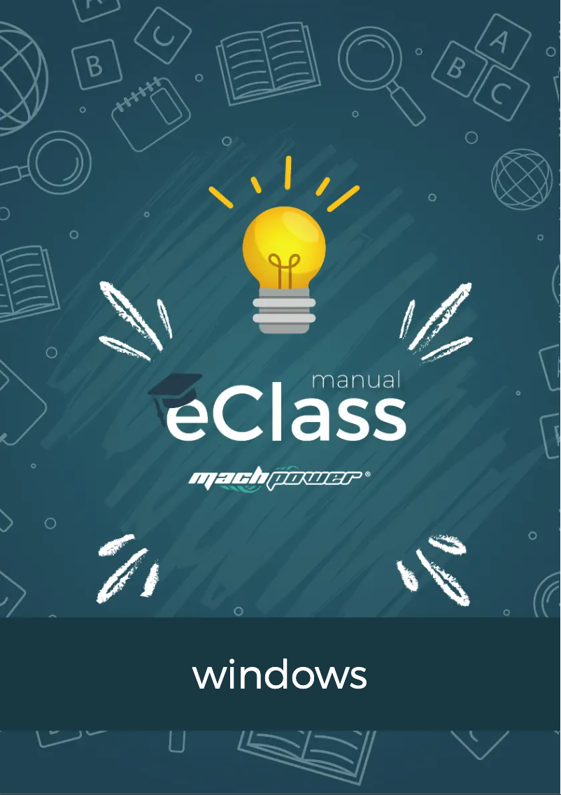 Página 1 del manual Manual de usuario Mach Power EB-IWB82W-008