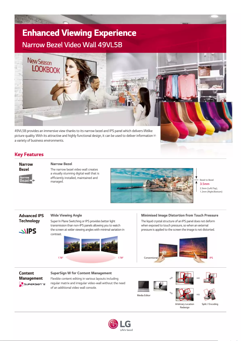 Imagen de la primera página del manual del dispositivo 49VL5B