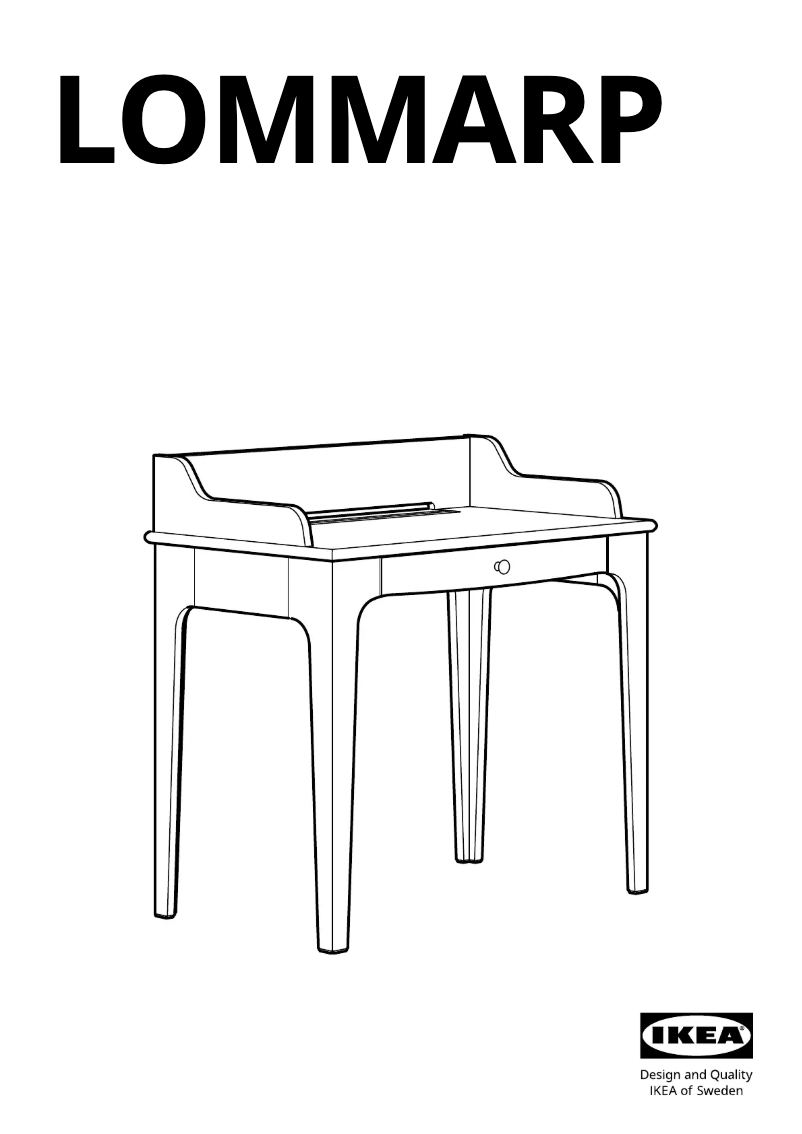 Imagen de la primera página del manual del dispositivo LOMMARP 004.428.28