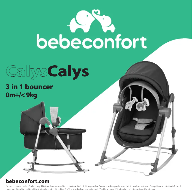 Página 1 del manual Manual de usuario Bebe Confort Calys