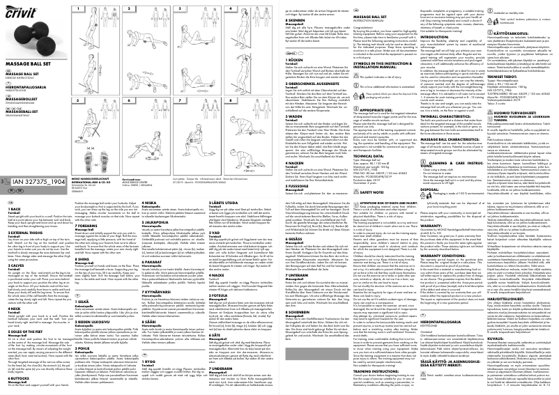 Imagen de la primera página del manual del dispositivo IAN 327375