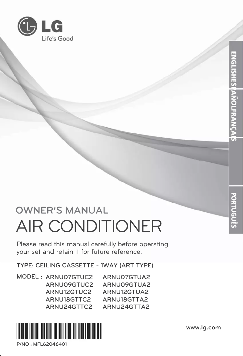 Página nº 1 - Manual de usuario LG ARNU12GTUA2