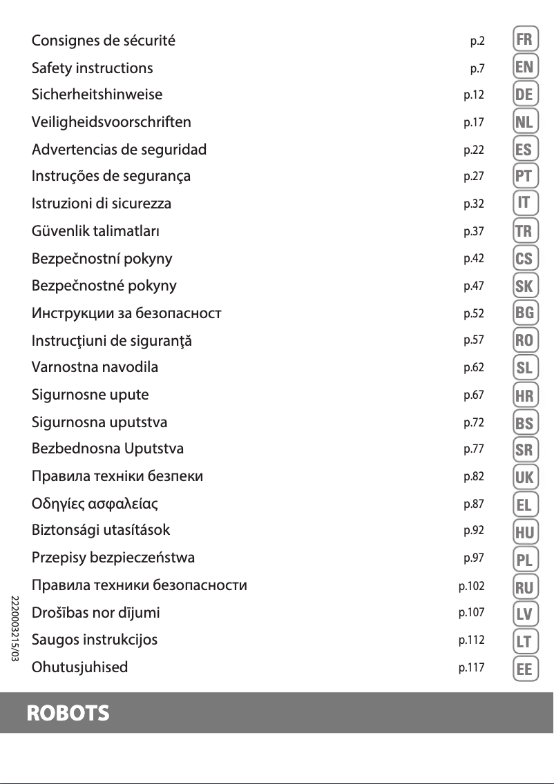 Imagen de la primera página del manual del dispositivo X-Plorer Serie 120 RR7875WH