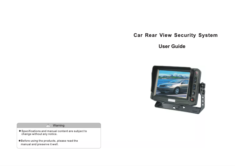 Imagen de la primera página del manual del dispositivo DF-515T2