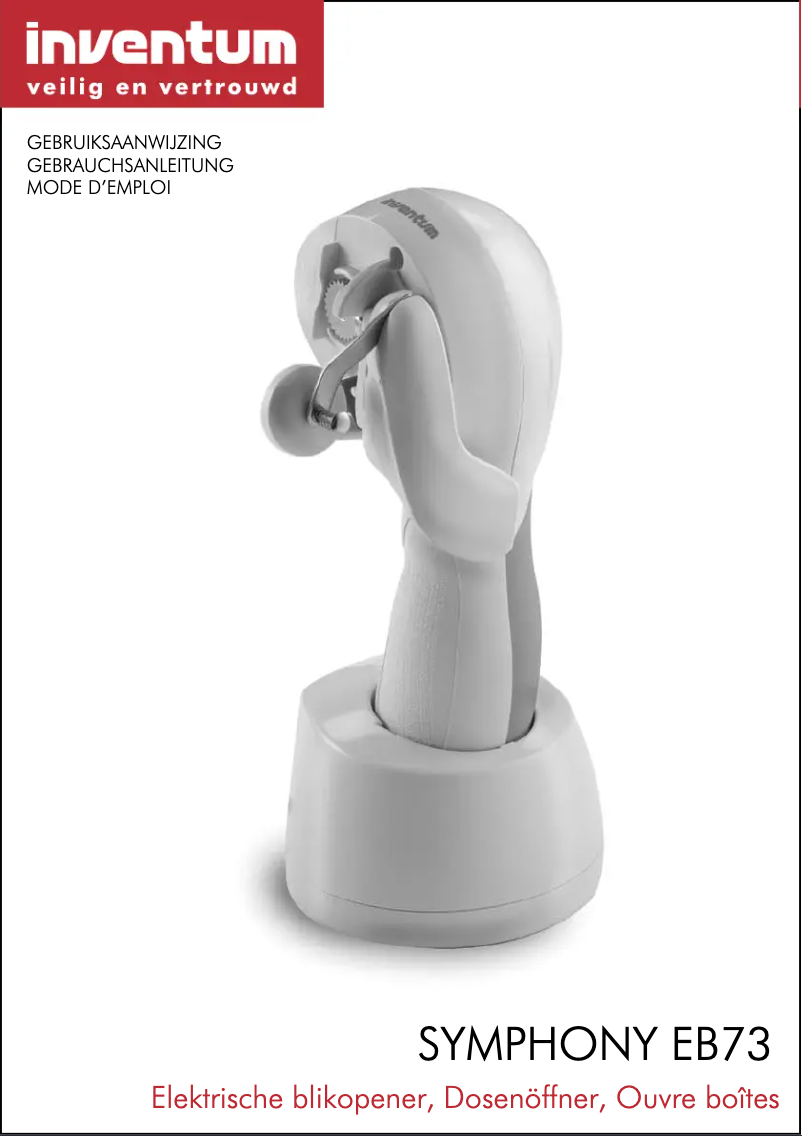 Imagen de la primera página del manual del dispositivo EB73