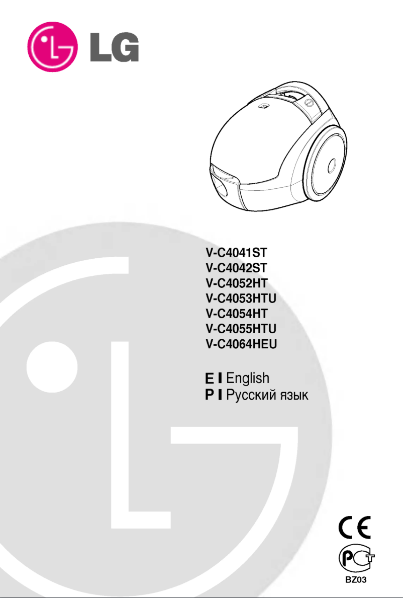Página 1 del manual Manual de usuario LG V-C4055HTU
