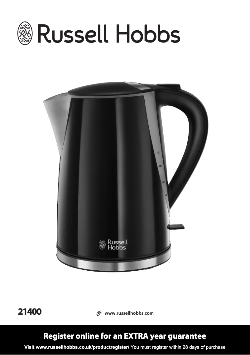 Imagen de la primera página del manual del dispositivo 21400