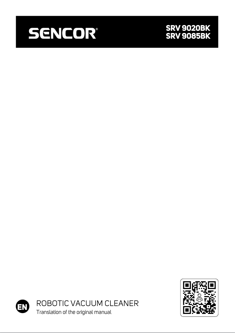 Imagen de la primera página del manual del dispositivo SRV 9020BK