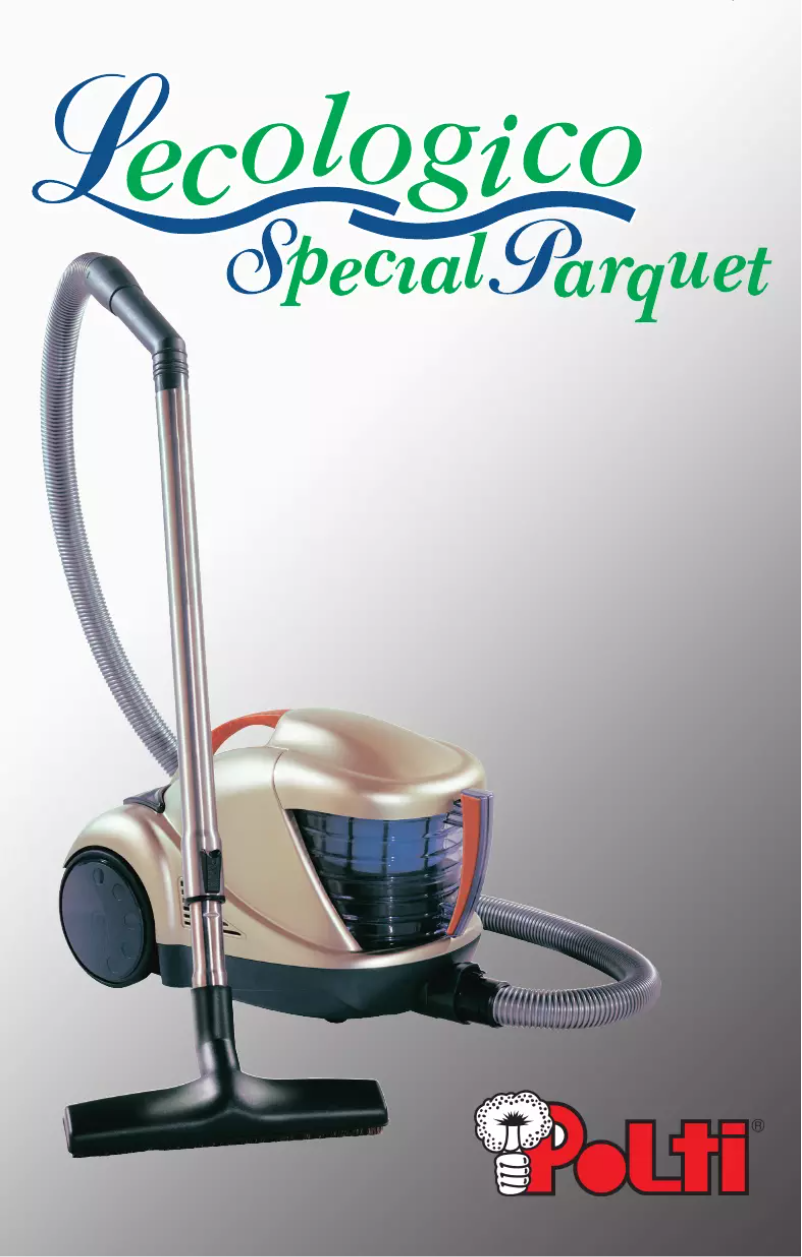 Página nº 1 - Manual de usuario Polti Lecologico special parquet
