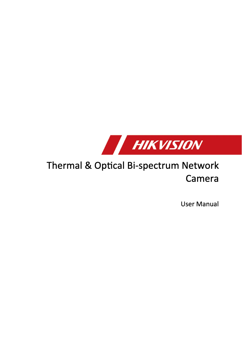 Página 1 del manual Manual de usuario Hikvision DS-2TD1228-2