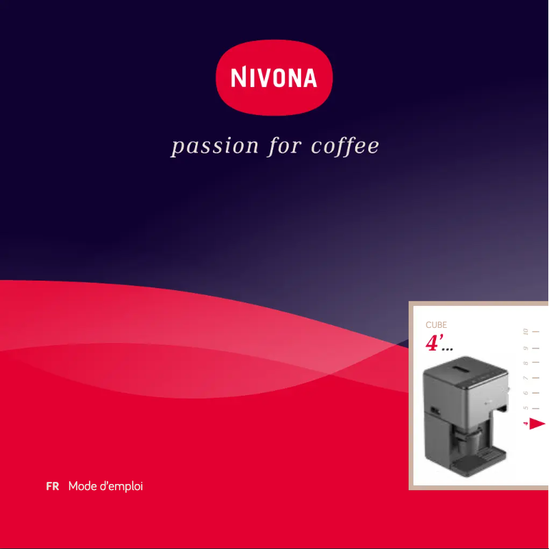 Imagen de la primera página del manual del dispositivo CUBE 4106