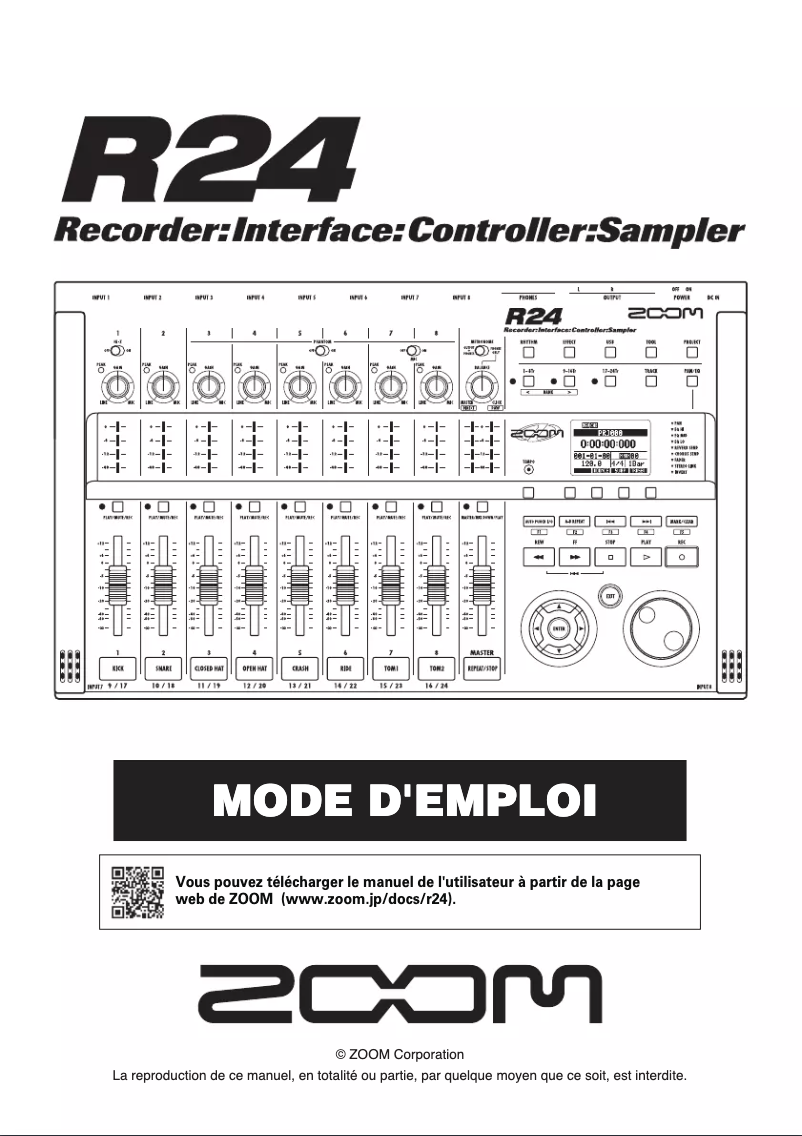 Imagen de la primera página del manual del dispositivo R24