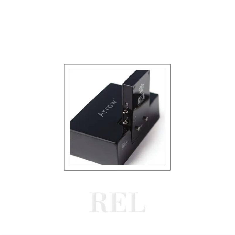 Página nº 1 - Manual de usuario REL Acoustics Arrow Wireless