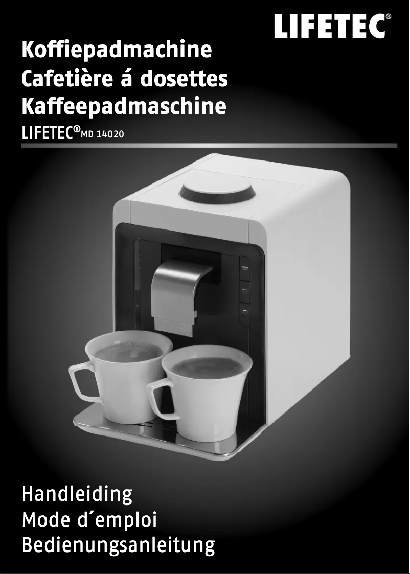 Imagen de la primera página del manual del dispositivo MD 14020