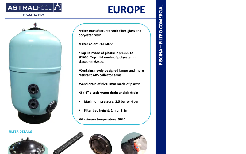 Página 1 del manual Manual de usuario AstralPool Europe