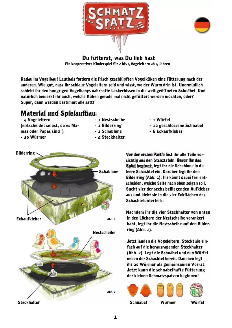 Página nº 1 - Manual de usuario Zoch Schmatzspatz