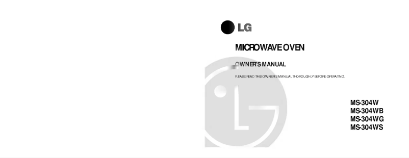 Imagen de la primera página del manual del dispositivo MS-304WS