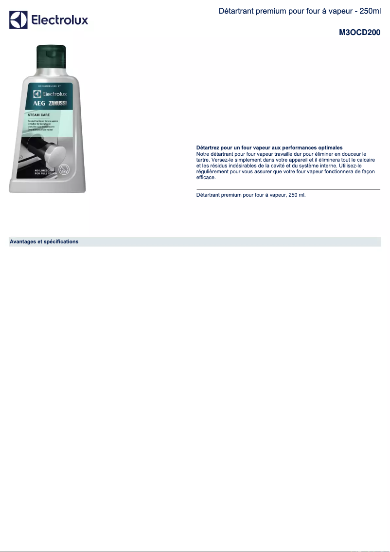 Imagen de la primera página del manual del dispositivo M3OCD200