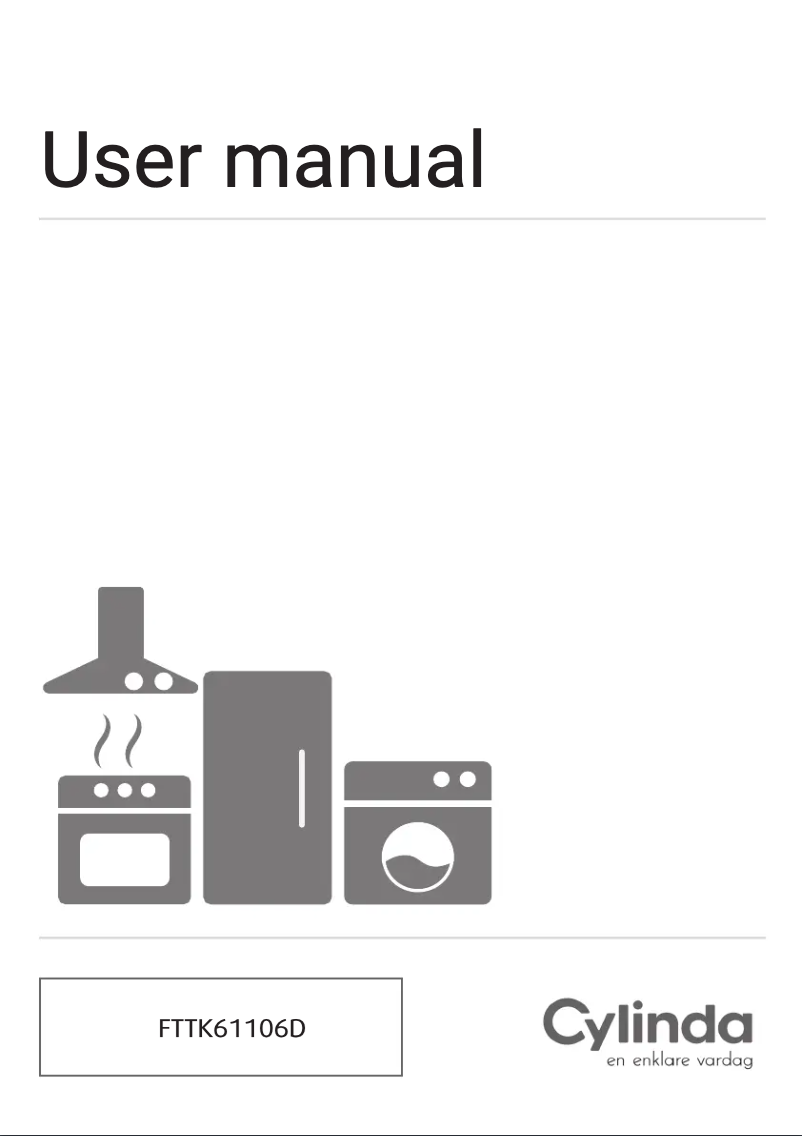 Imagen de la primera página del manual del dispositivo FTTK61106D