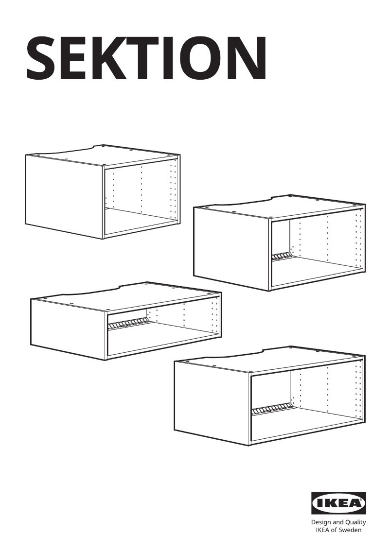 Imagen de la primera página del manual del dispositivo SEKTION 904.997.35