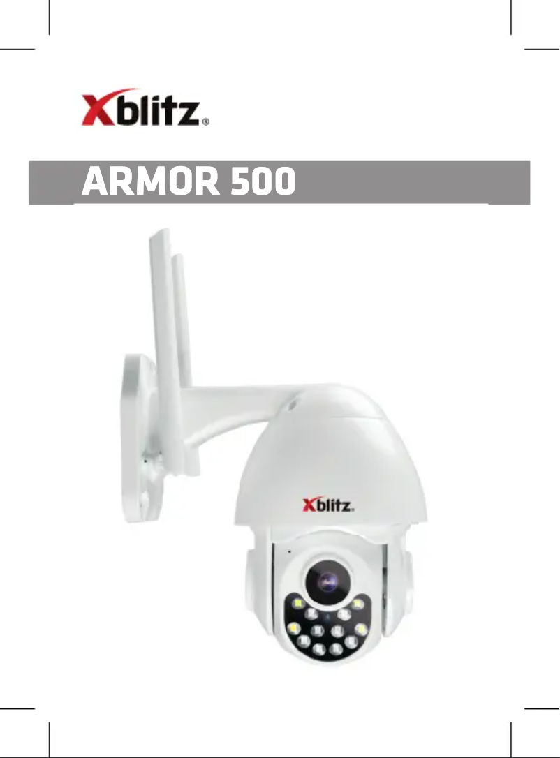 Página 1 del manual Manual de usuario Xblitz Armor 500
