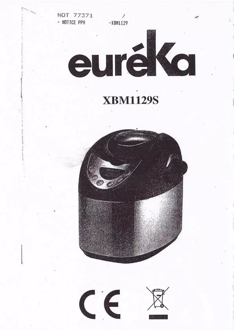 Página 1 del manual Manual de usuario Eureka XBM1129S