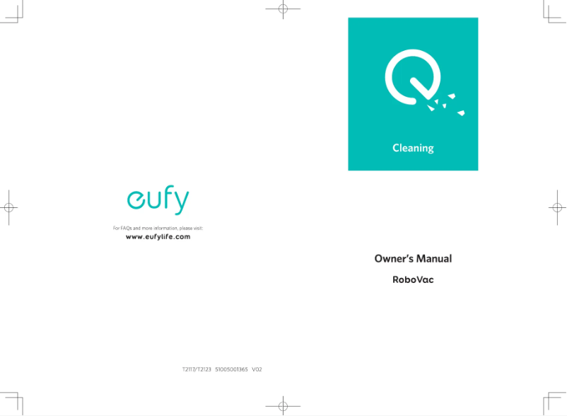 Imagen de la primera página del manual del dispositivo RoboVac 35C