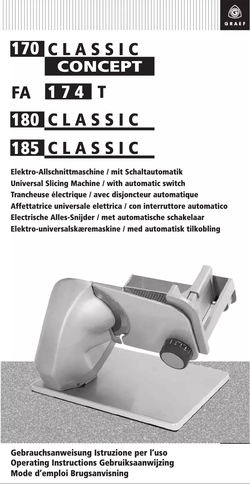 Imagen de la primera página del manual del dispositivo 170 Concept