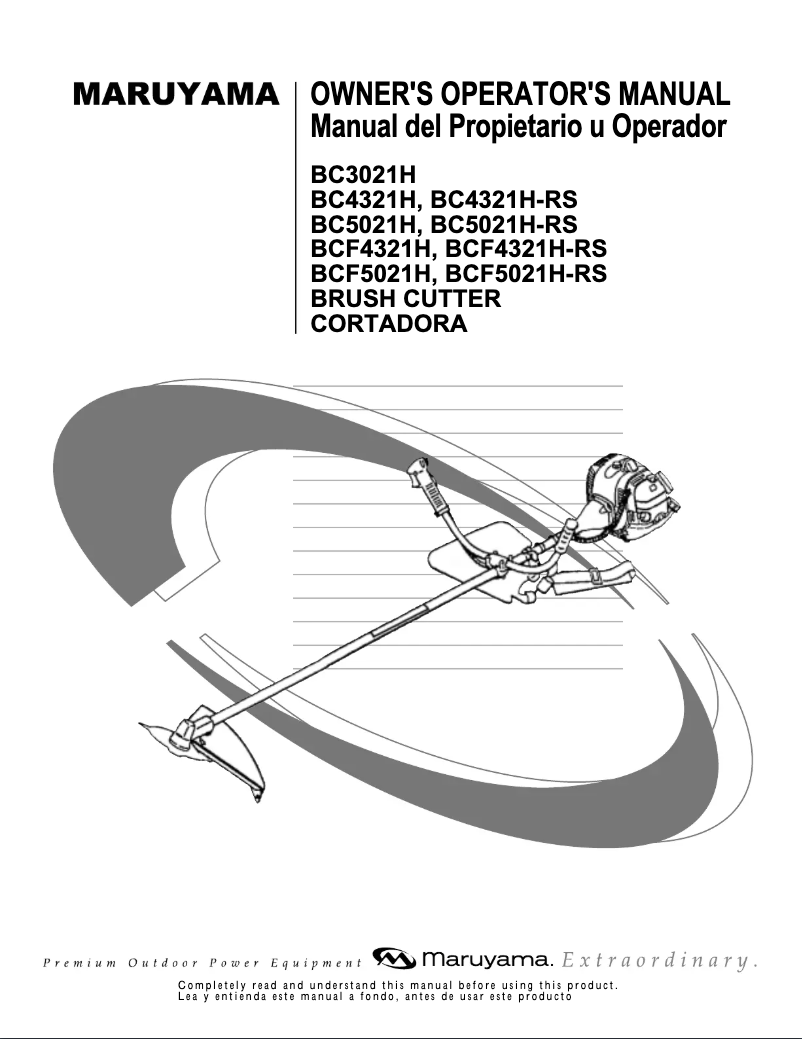 Imagen de la primera página del manual del dispositivo BC5021H-RS