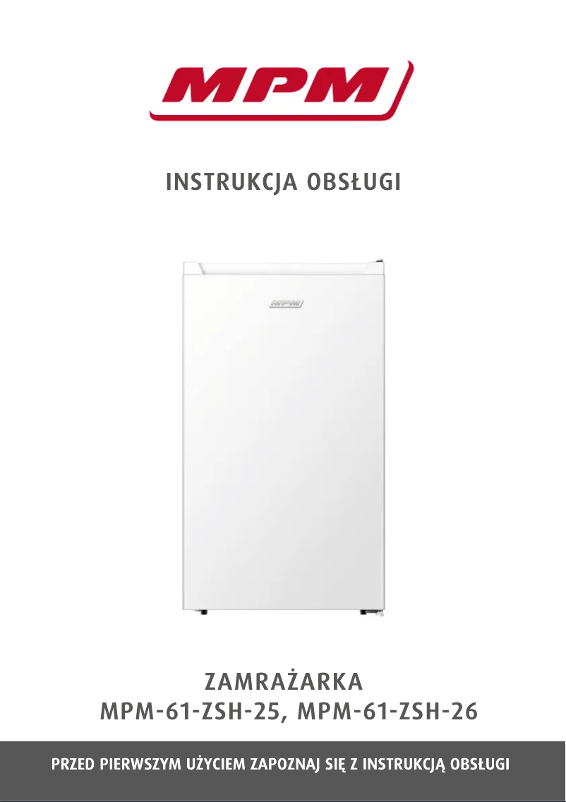 Página 1 del manual Manual de usuario MPM MPM-61-ZSH-26