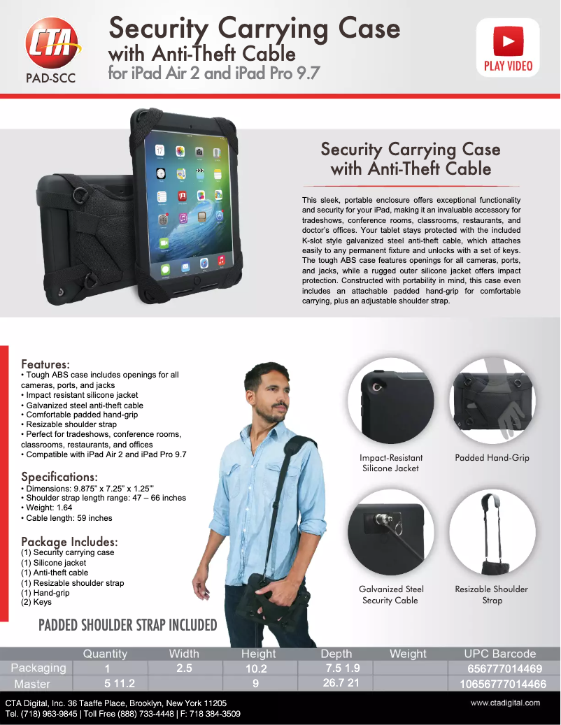 Imagen de la primera página del manual del dispositivo PAD-SCC