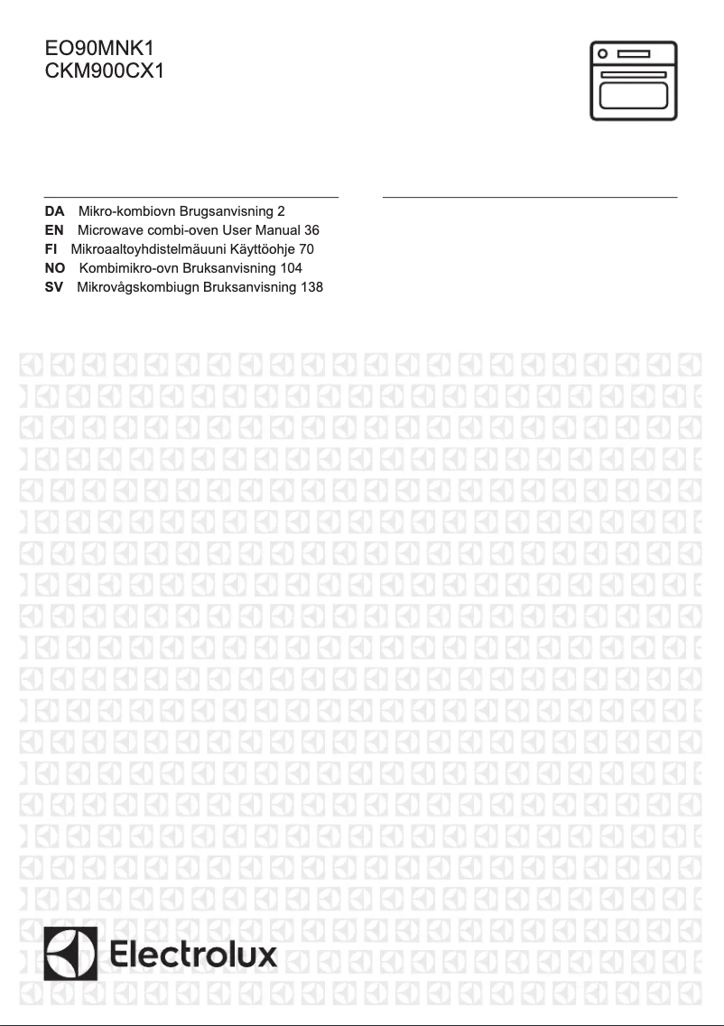 Página 1 del manual Manual de usuario Electrolux EO90MNK1