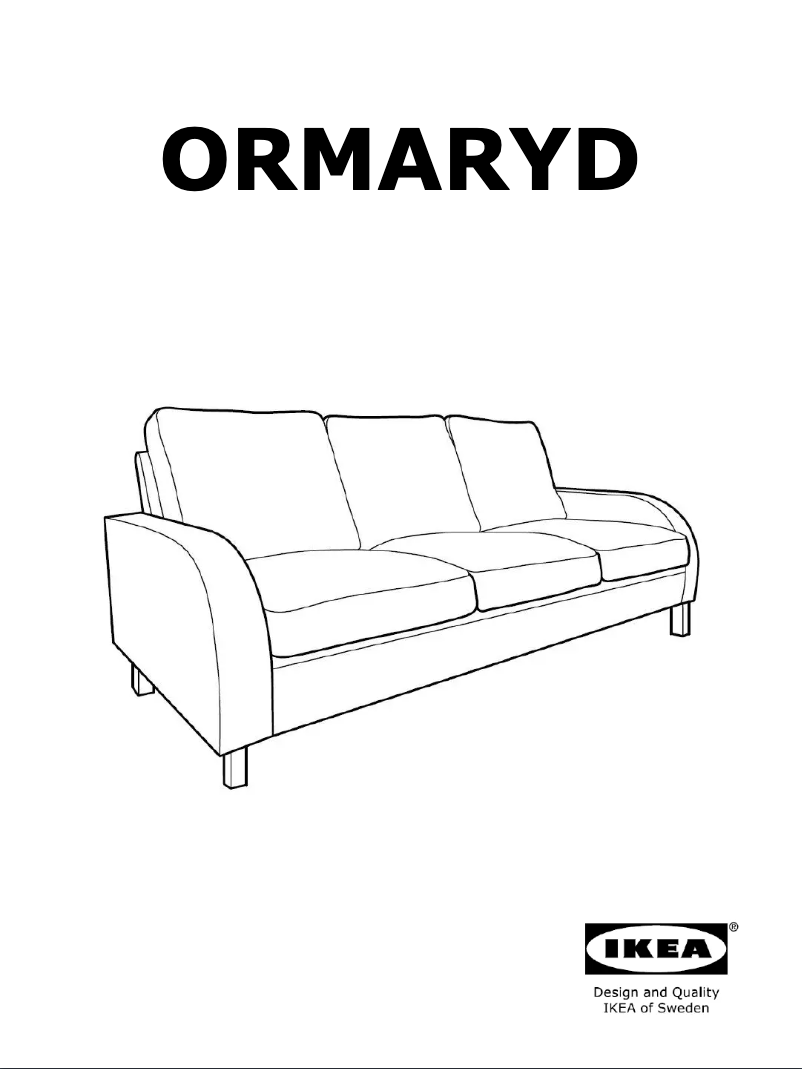 Imagen de la primera página del manual del dispositivo ORMARYD 604.775.94