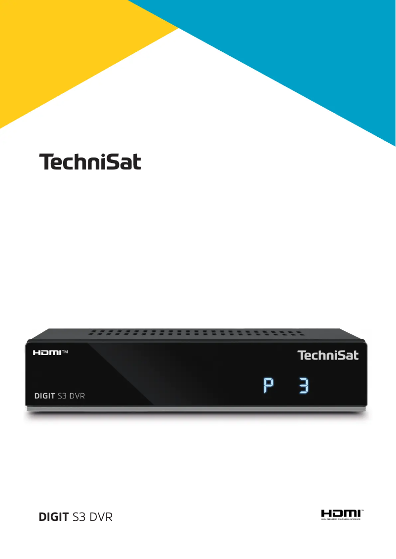 Imagen de la primera página del manual del dispositivo DIGIT S3 DVR
