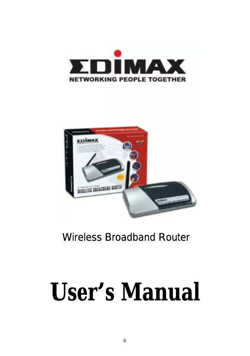 Imagen de la primera página del manual del dispositivo AR-6024WG