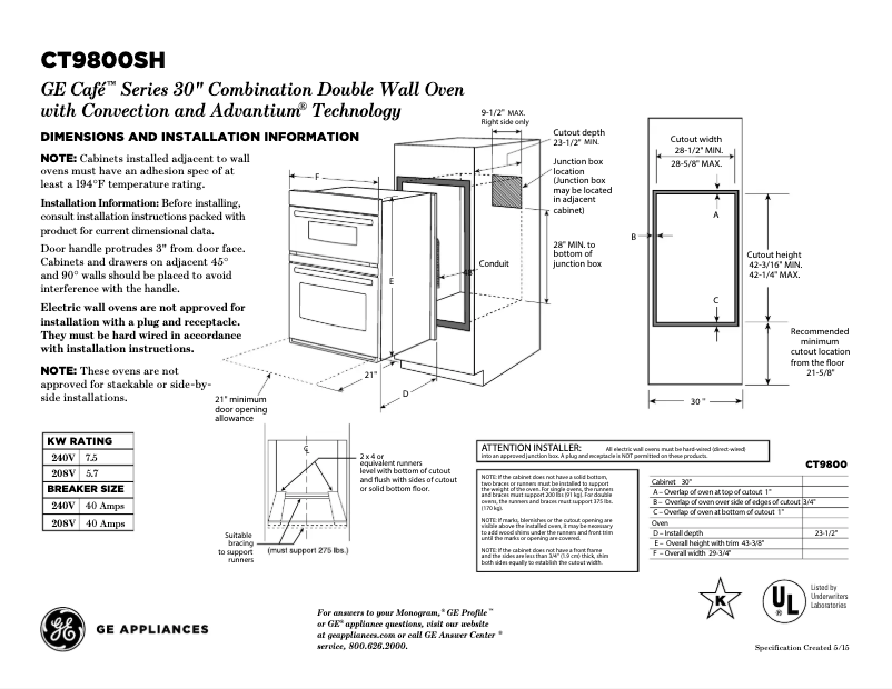 Imagen de la primera página del manual del dispositivo Cafe CT9800SHSS