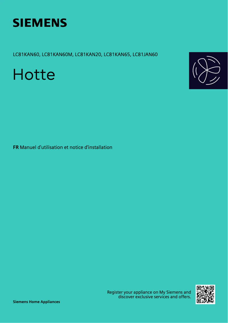 Imagen de la primera página del manual del dispositivo LC81KAN60